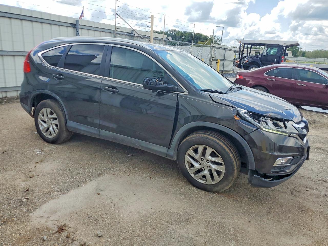 2015 Honda Cr-v Exl Black vin: 5J6RM4H70FL091115