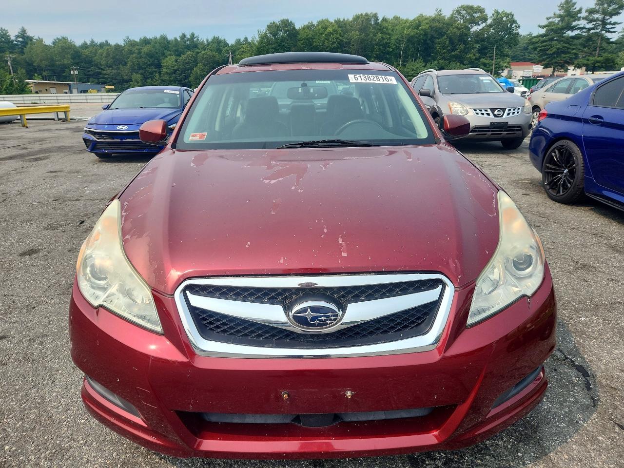 2011 Subaru Legacy 2.5i Limited Red vin: 4S3BMBL67B3218950