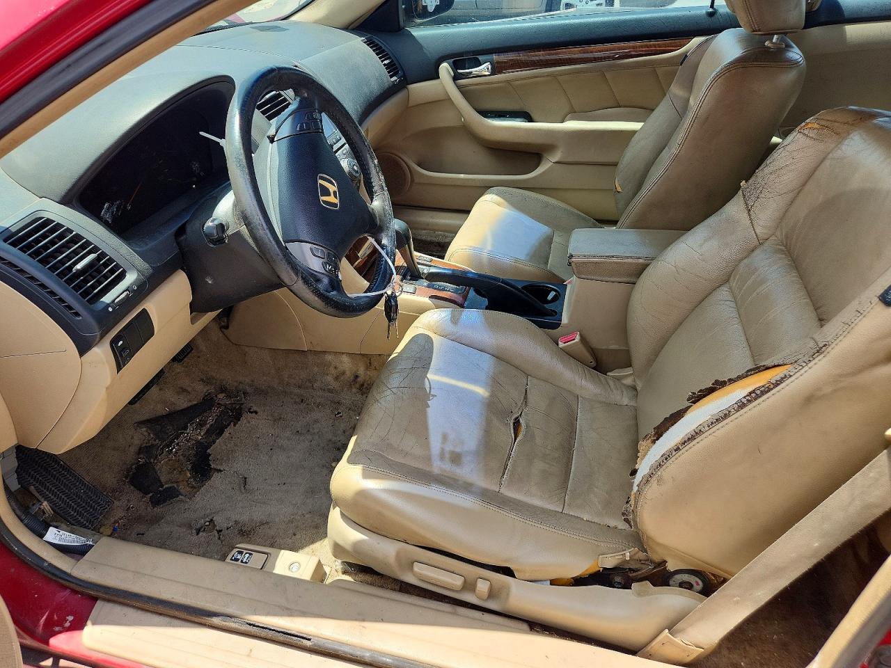 2006 Honda Accord Ex Red vin: 1HGCM72646A024429