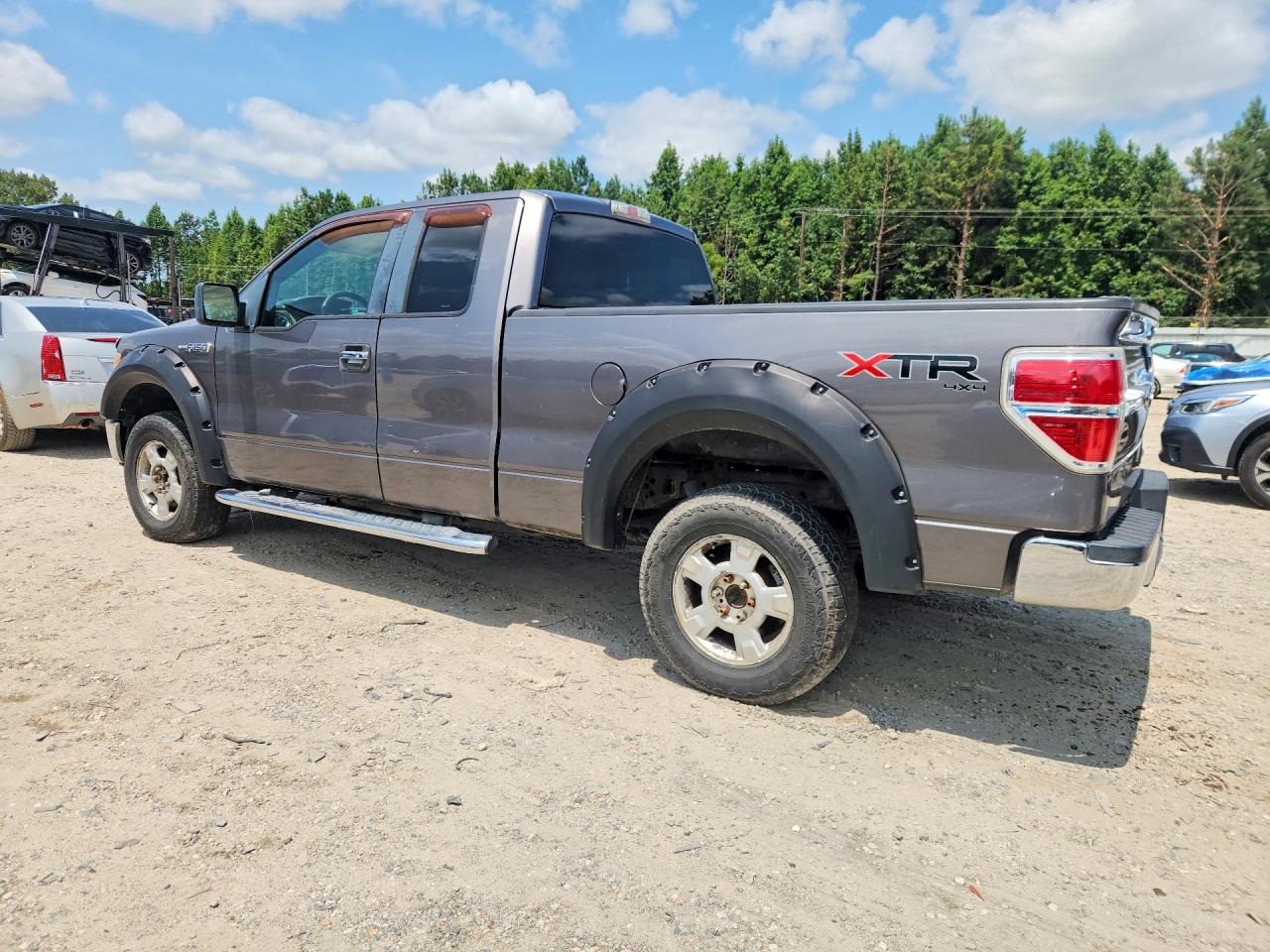 2010 Ford F150 Super Cab Gray vin: 1FTFX1EVXAFB63608