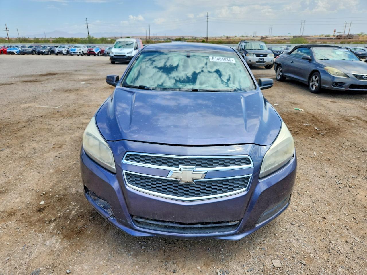 2013 Chevrolet Malibu Ls Blue vin: 1G11B5SA9DF301623