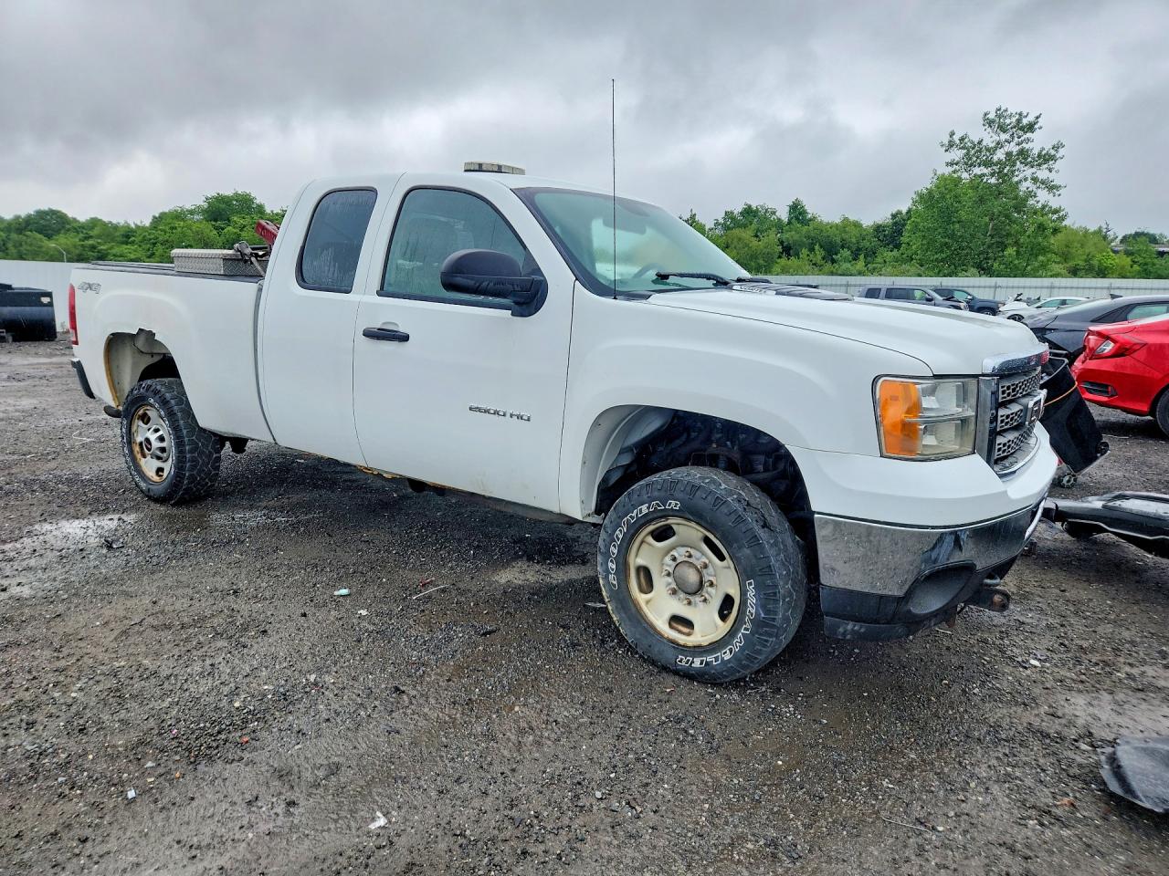 2011 Gmc Sierra K2500 Heavy Duty Белый vin: 1GT22ZCG0BZ361341