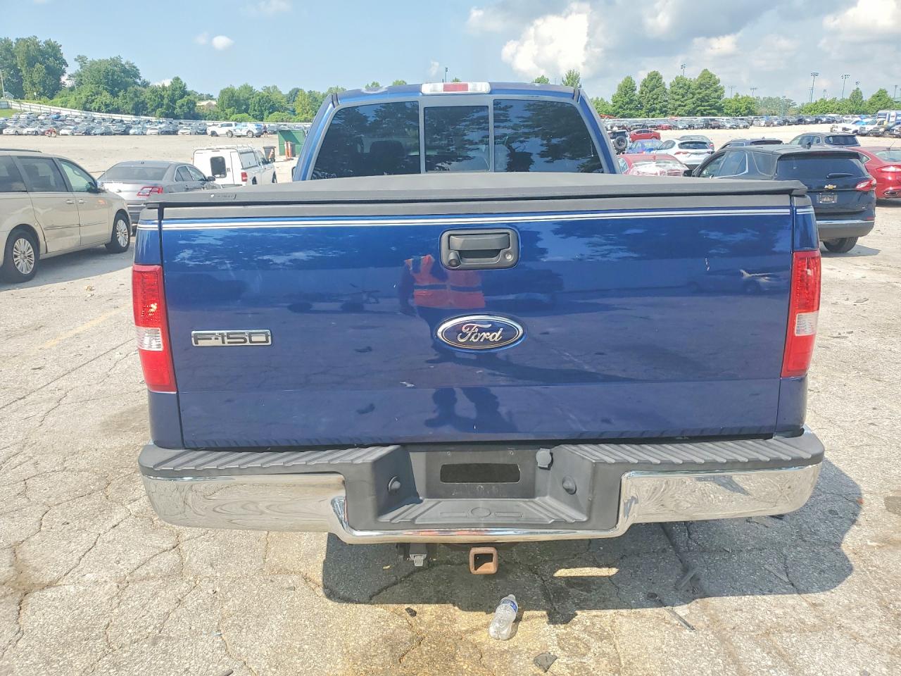 2007 Ford F150 Blue vin: 1FTPX12V17NA44952