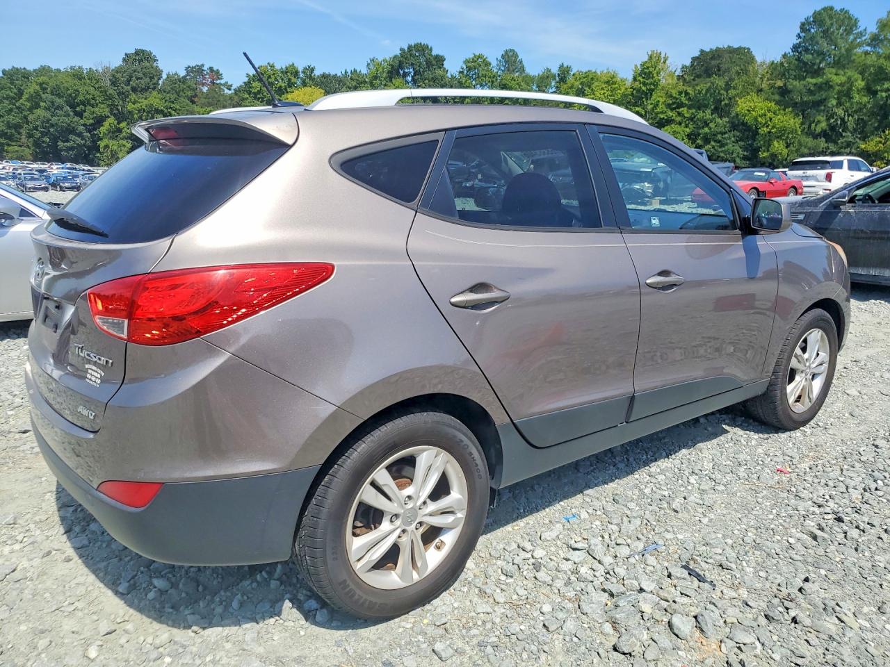 2011 Hyundai Tucson Gls Tan vin: KM8JUCAC4BU313319