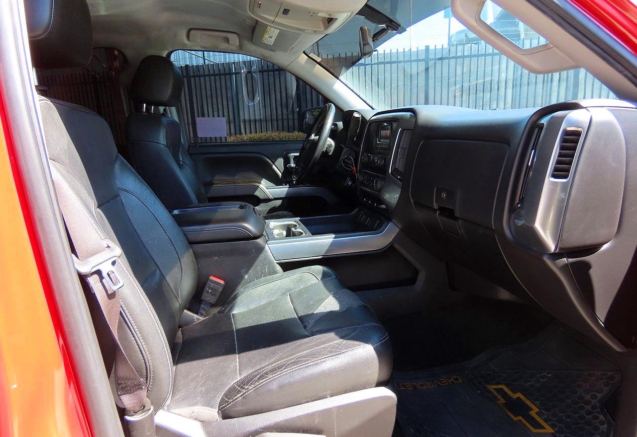 2014 Chevrolet Silverado K1500 Lt Red vin: 3GCUKRECXEG200387