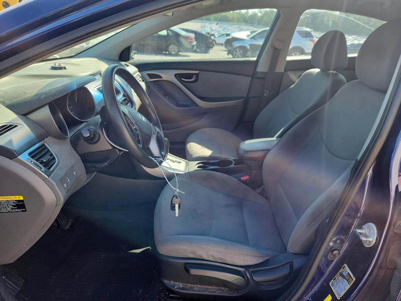 2013 Hyundai Elantra Gls Blue vin: 5NPDH4AE6DH433875