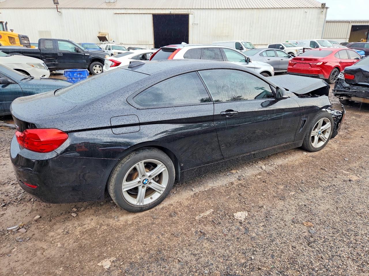 2015 Bmw 428 Xi Black vin: WBA3N9C5XFK247241