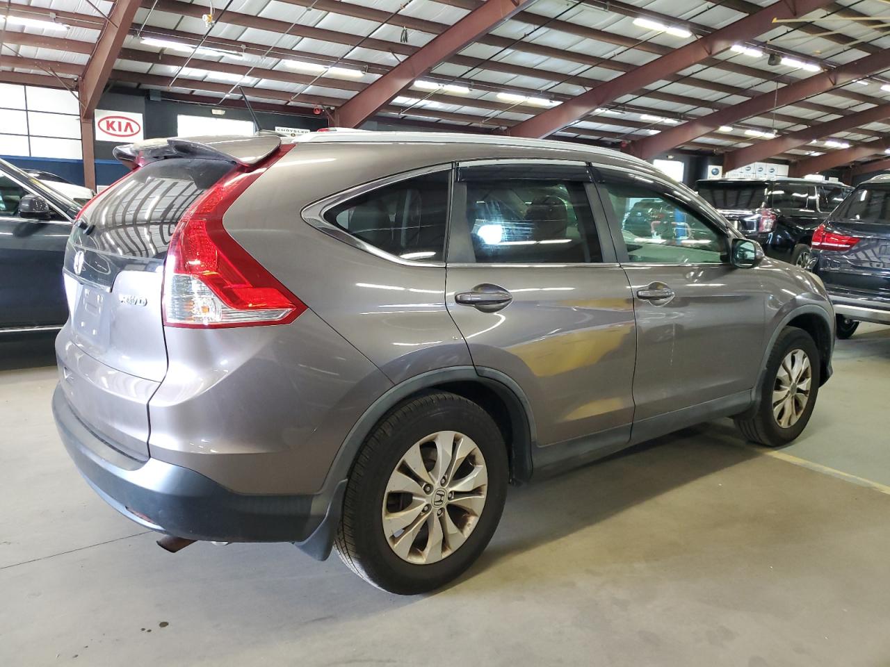 2012 Honda Cr-v Exl Gray vin: 5J6RM4H72CL010398