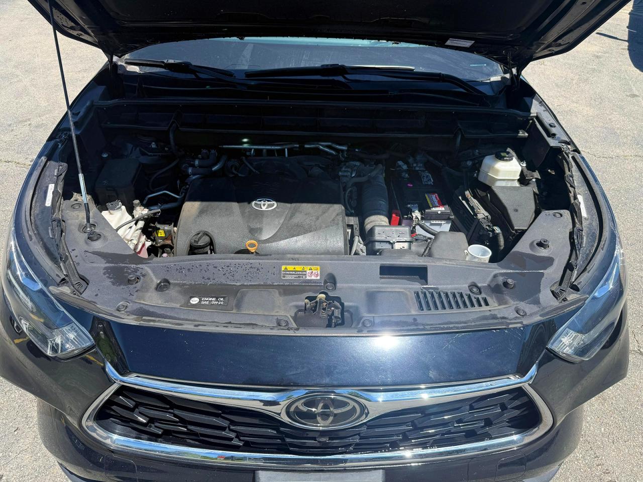 2020 Toyota Highlander Limited Black vin: 5TDDZRBH7LS005843