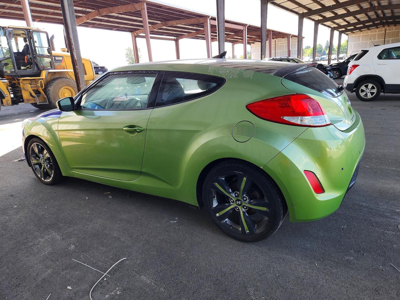 2012 Hyundai Veloster Base Two Tone vin: KMHTC6AD0CU028057