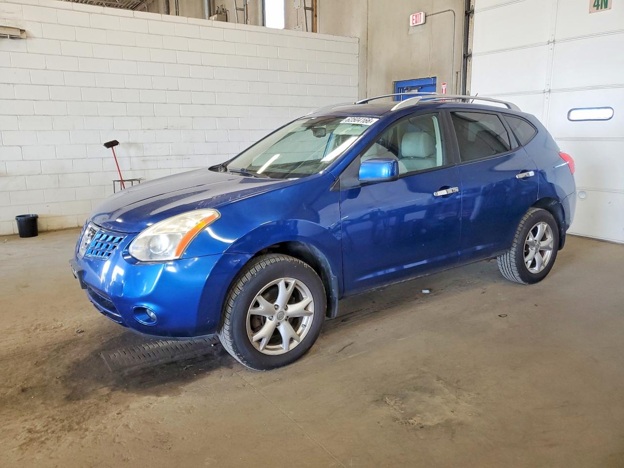 2010 Nissan Rogue S Синий vin: JN8AS5MV6AW131826