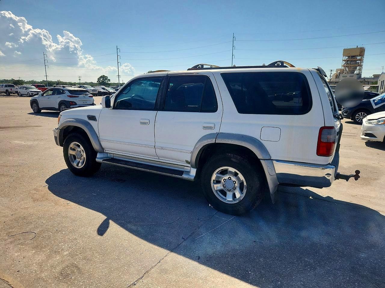 2000 Toyota 4runner Sr5 White vin: JT3GN86R3Y0160555