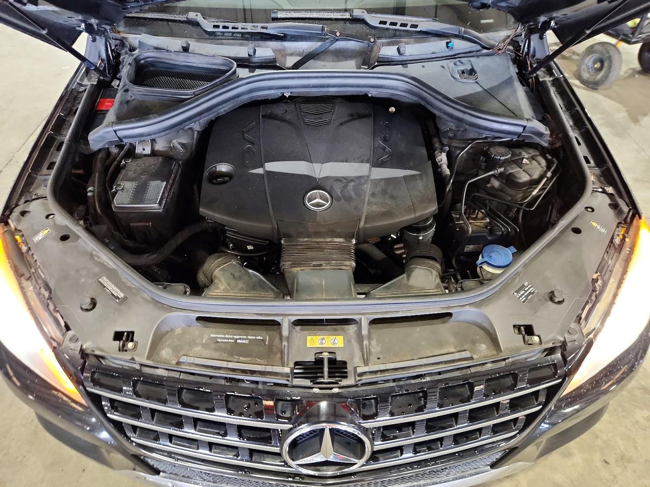 2014 Mercedes-benz Ml 350 Bluetec Black vin: 4JGDA2EB0EA344297