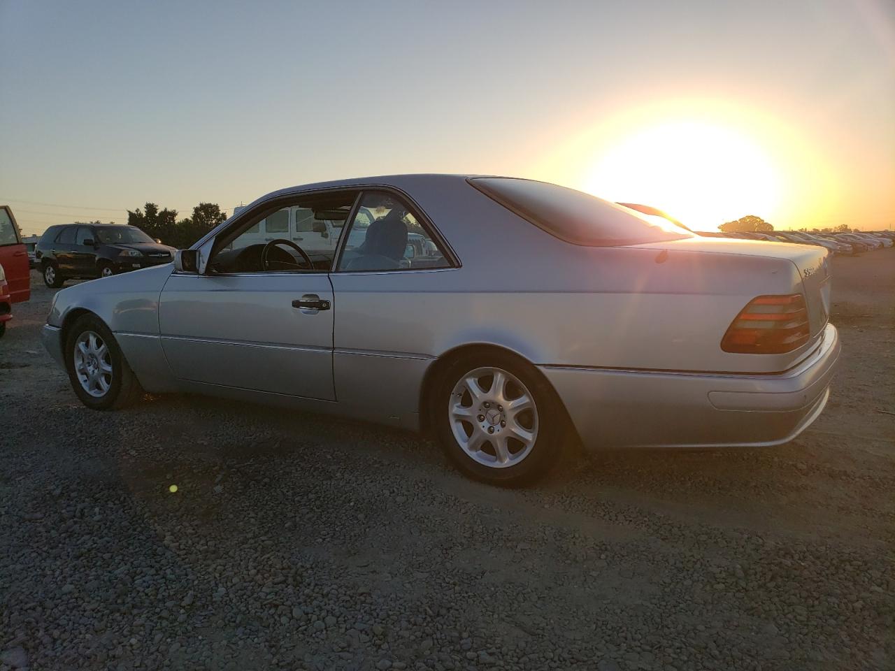 1997 Mercedes-benz S 500 Silver vin: WDBGA70G8VA373451