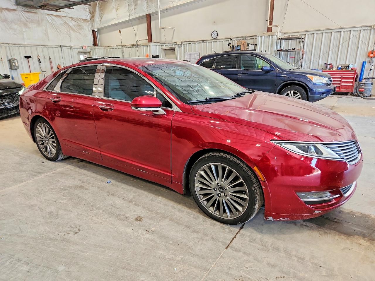 2013 Lincoln Mkz Red vin: 3LN6L2JK3DR822211