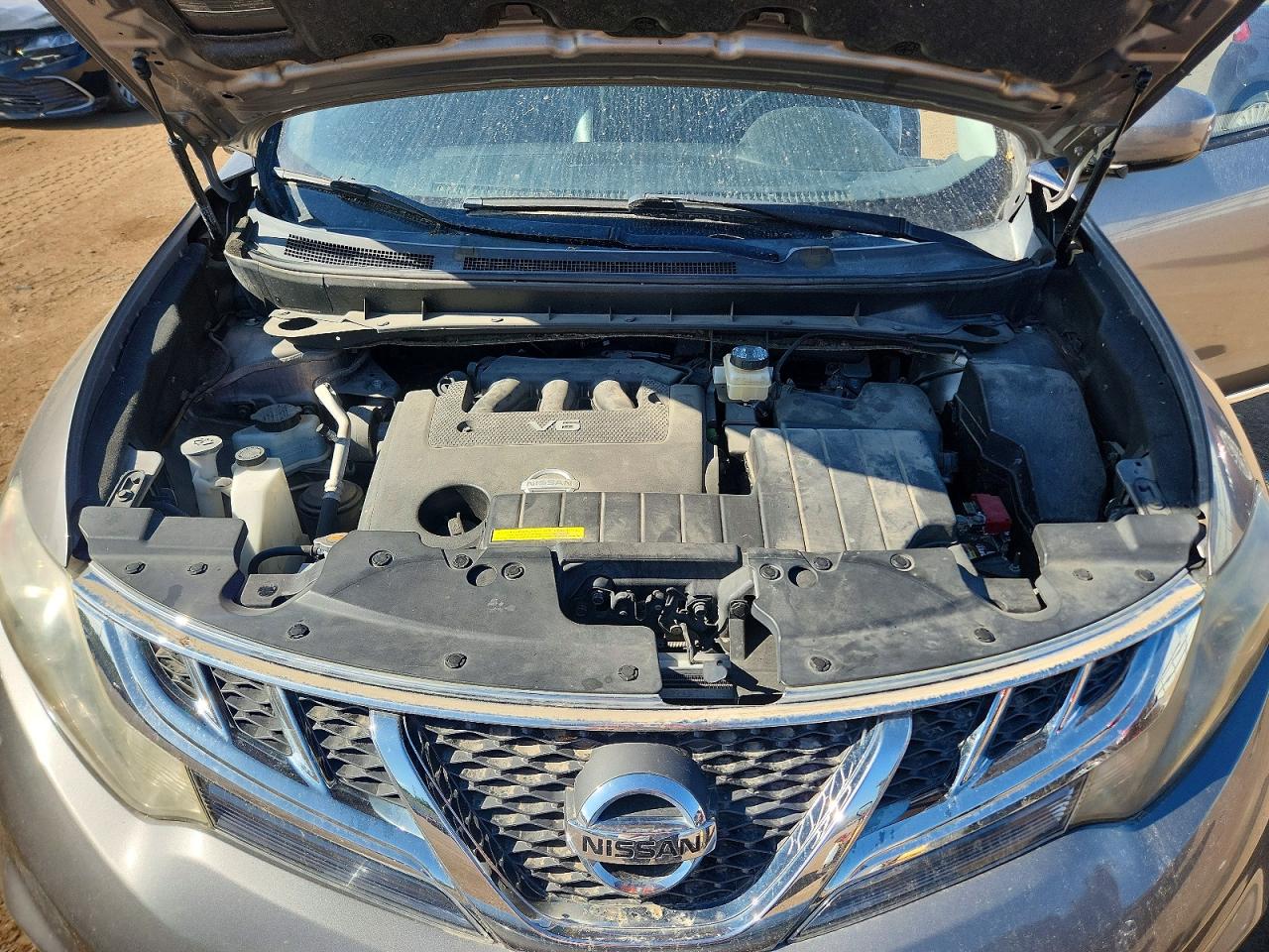 2012 Nissan Murano S Серебряный vin: JN8AZ1MW3CW239515