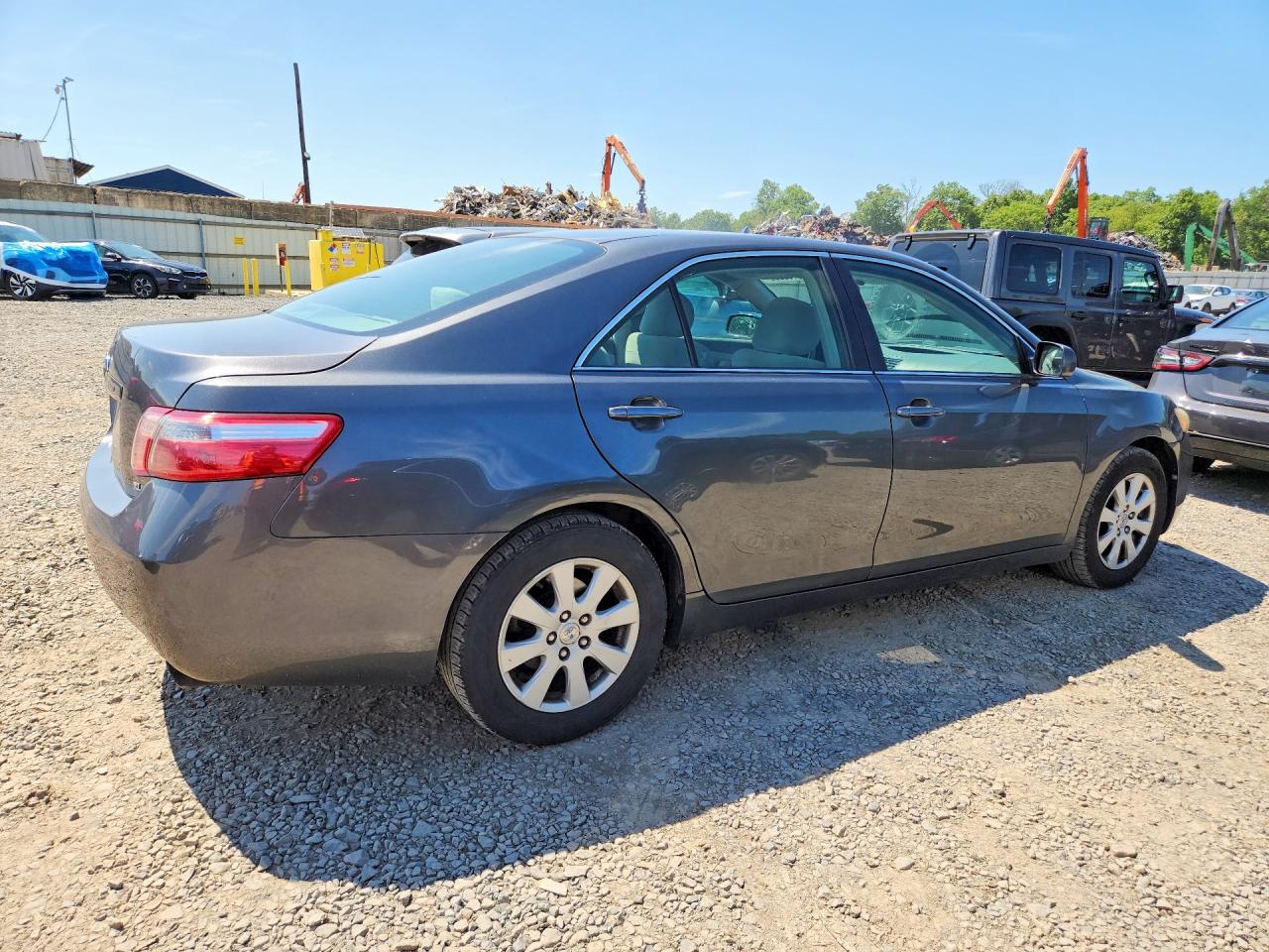 2007 Toyota Camry Xle Серый vin: 4T1BE46K67U085984