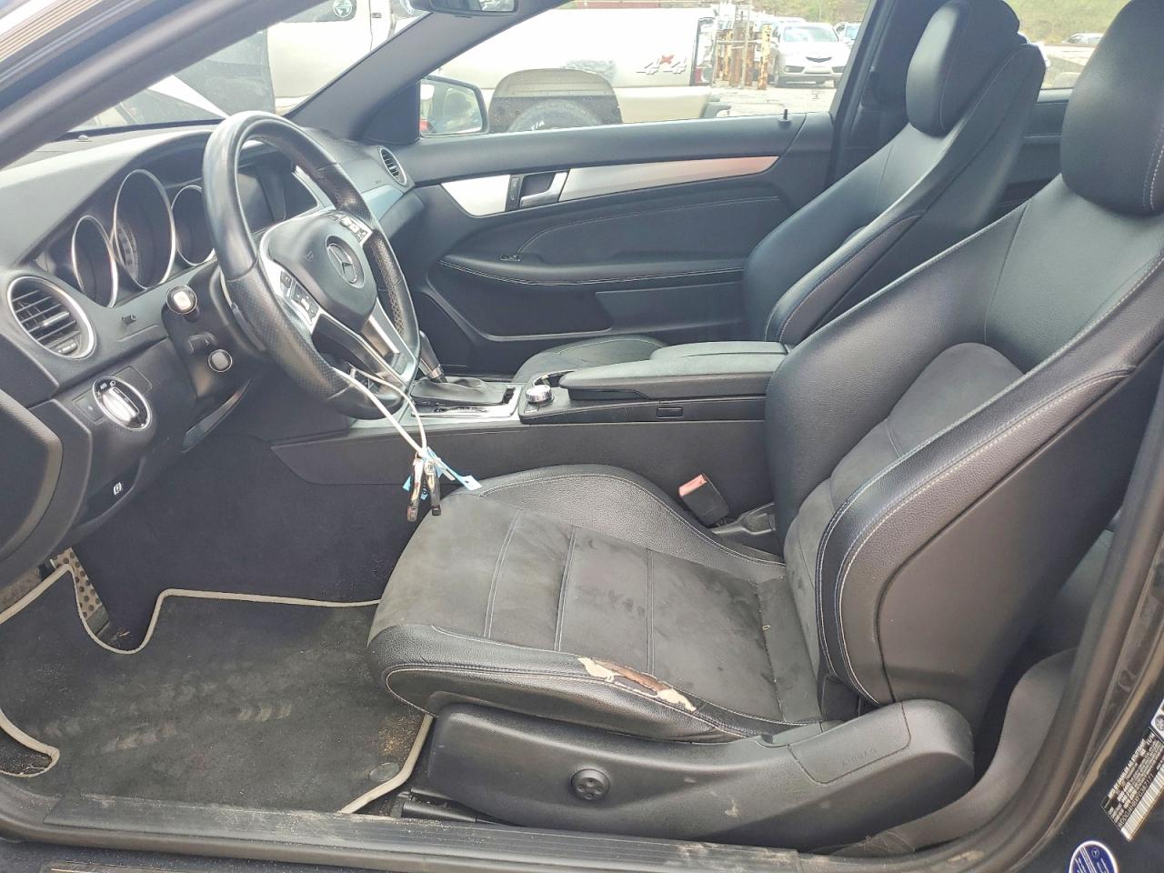 2015 Mercedes-benz C 250 Black vin: WDDGJ4HBXFG387171