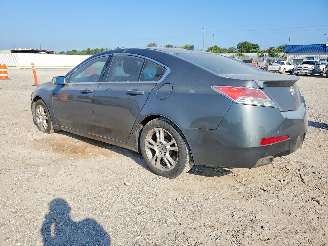 2010 Acura Tl Серый vin: 19UUA8F57AA011333