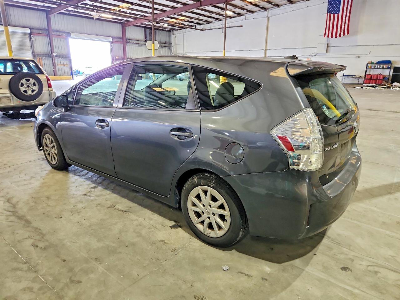 2013 Toyota Prius V Three Gray vin: JTDZN3EU9D3221395