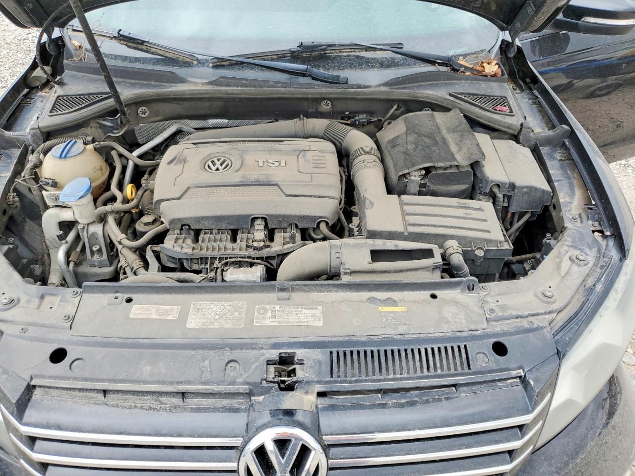2015 Volkswagen Passat S Black vin: 1VWAT7A33FC050988