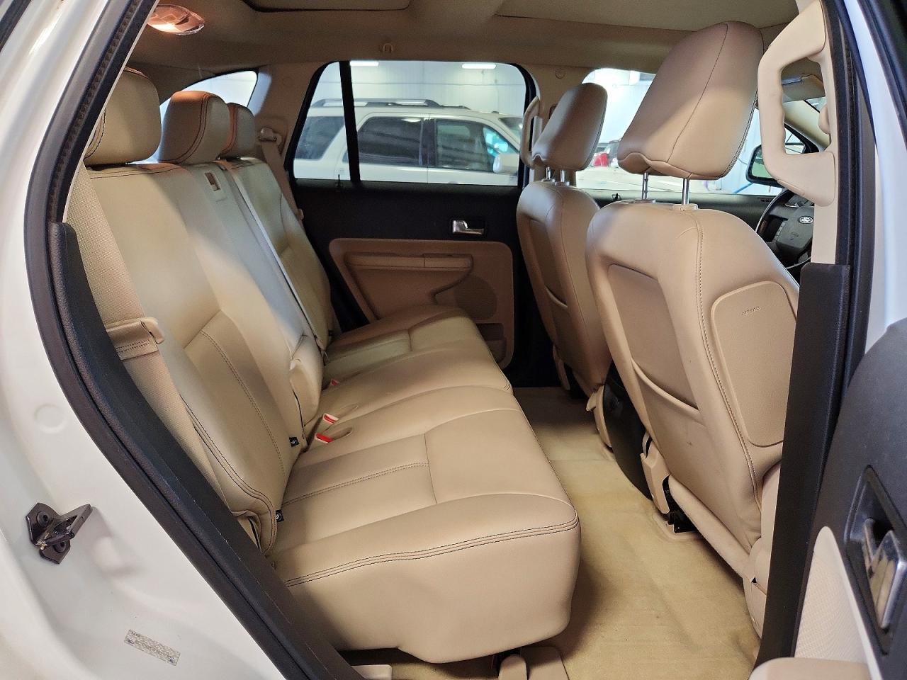 2009 Ford Edge Limited White vin: 2FMDK39C89BA92590