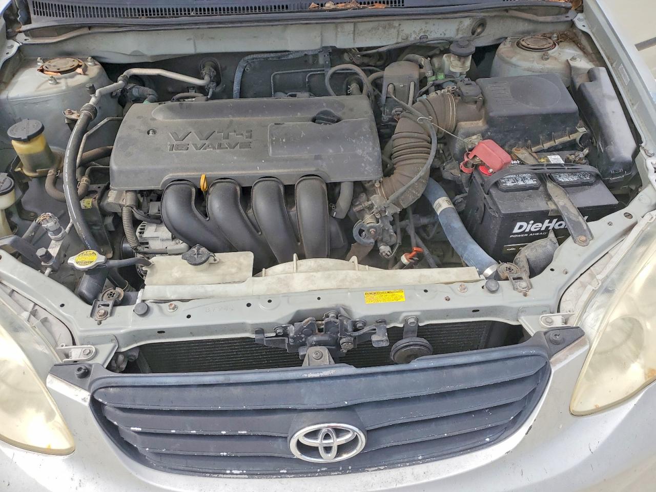 2004 Toyota Corolla Ce Серебряный vin: 1NXBR32E94Z242028