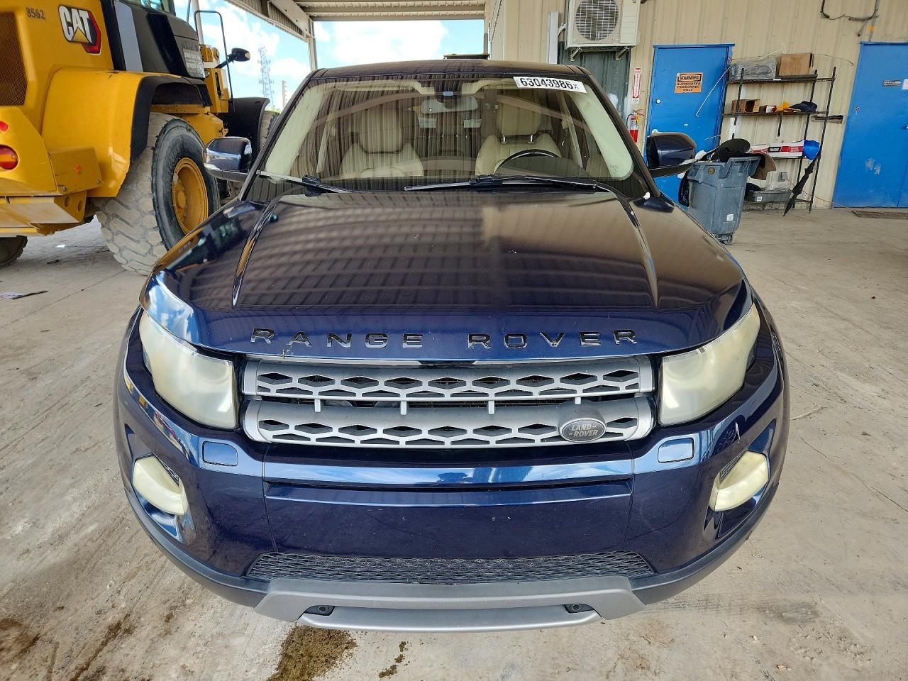2013 Land Rover Range Rover Evoque Pure Plus Синий vin: SALVP2BG4DH771276