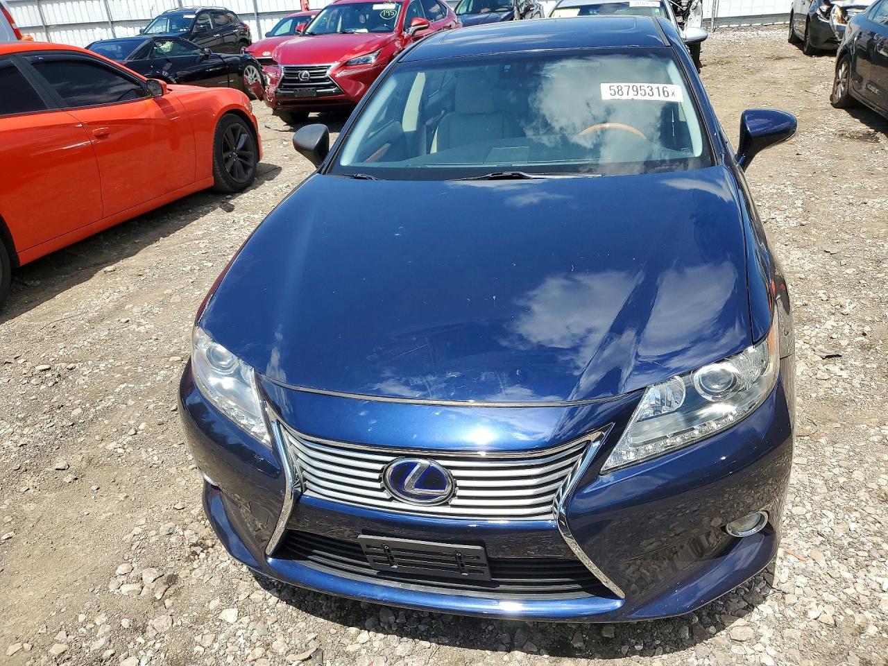 2013 Lexus Es 300h Синий vin: JTHBW1GG7D2038477