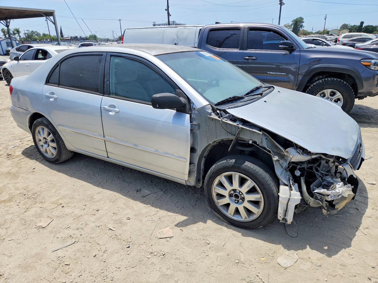 2008 Toyota Corolla Le Silver vin: 1NXBR32E68Z025834