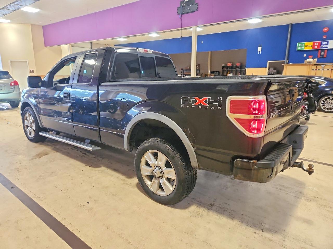 2010 Ford F150 Super Cab Black vin: 1FTFX1EV2AFC80437