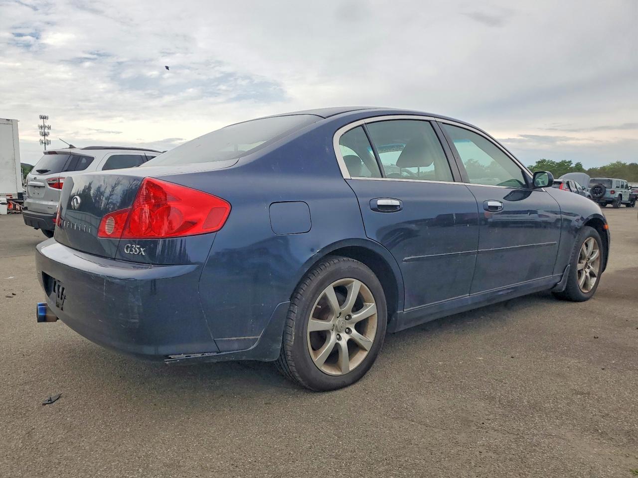 2006 Infiniti G35 X Blue vin: JNKCV51F86M608606