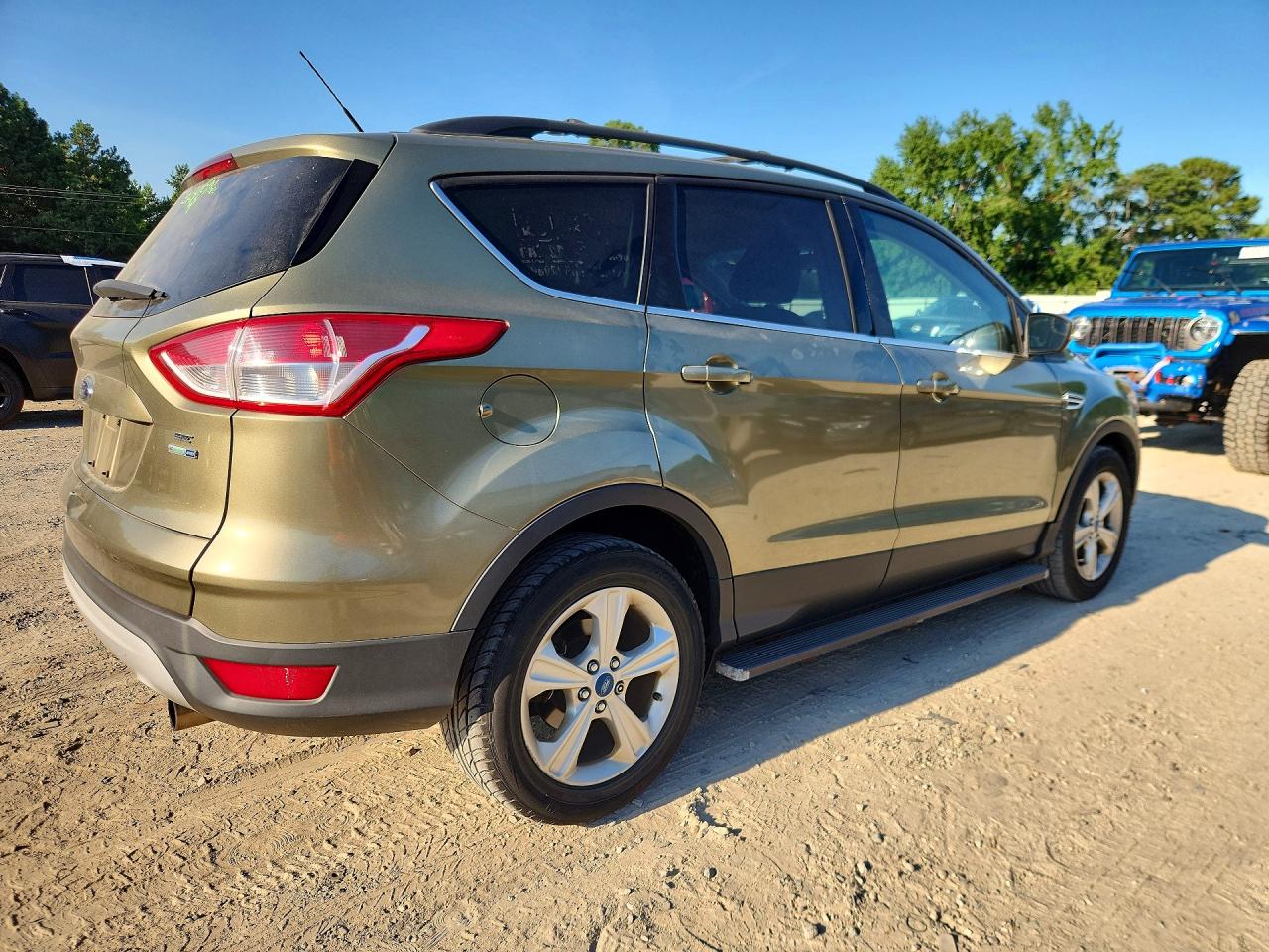 2013 Ford Escape Se Green vin: 1FMCU9GX8DUA32763