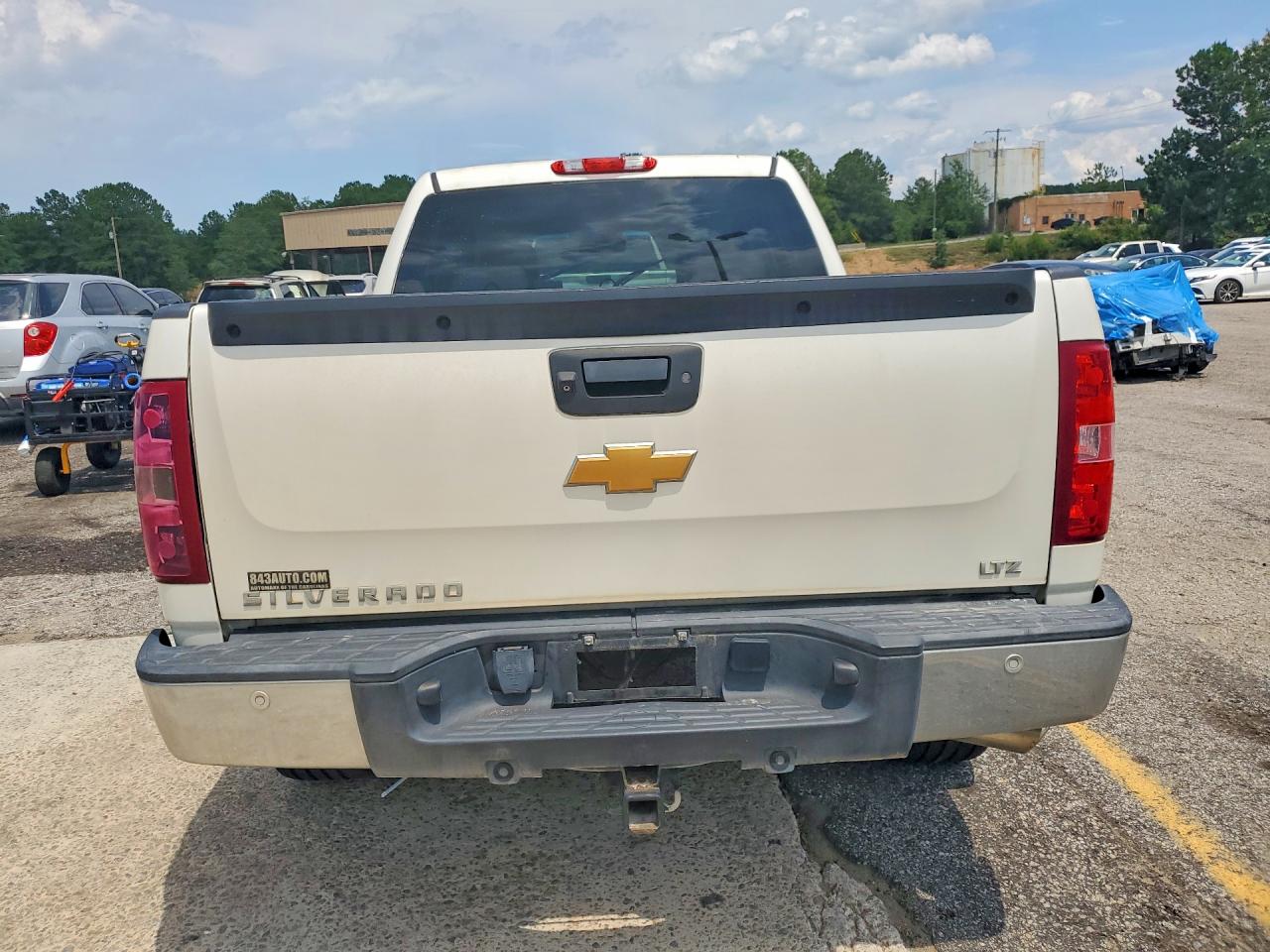2012 Chevrolet Silverado C1500 Ltz White vin: 3GCPCTE0XCG229902