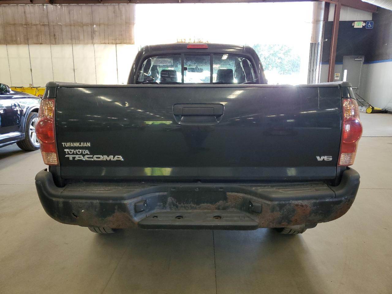 2008 Toyota Tacoma Access Cab Black vin: 5TEUU42N48Z583903