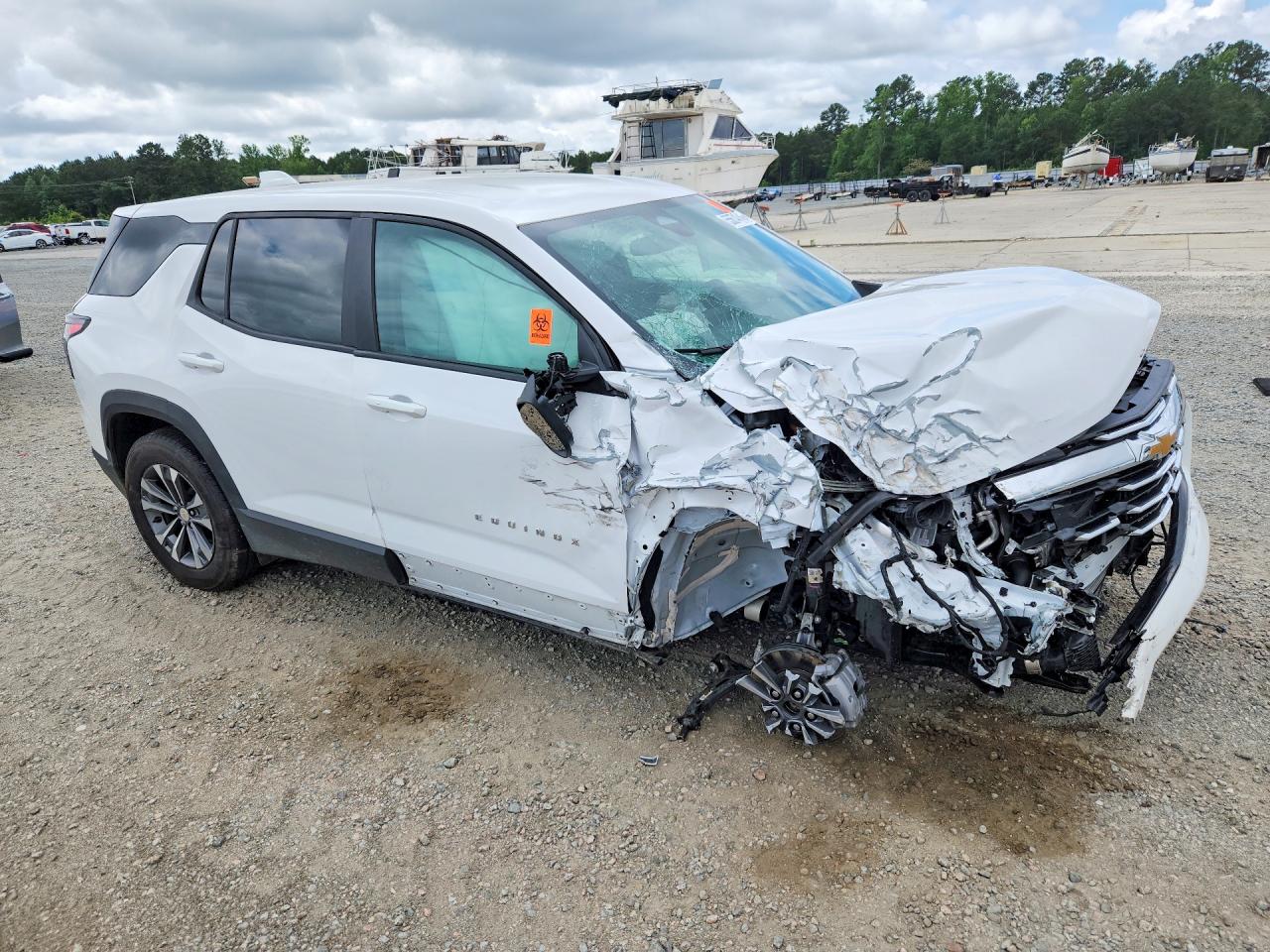 2026 Chevrolet Equinox Lt Белый vin: 3GNAXHEG4TL209874