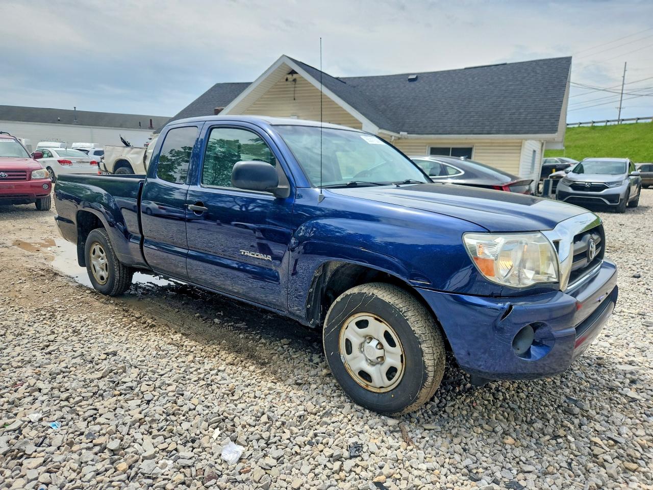 2008 Toyota Tacoma Access Cab Синий vin: 5TETX22N28Z530446