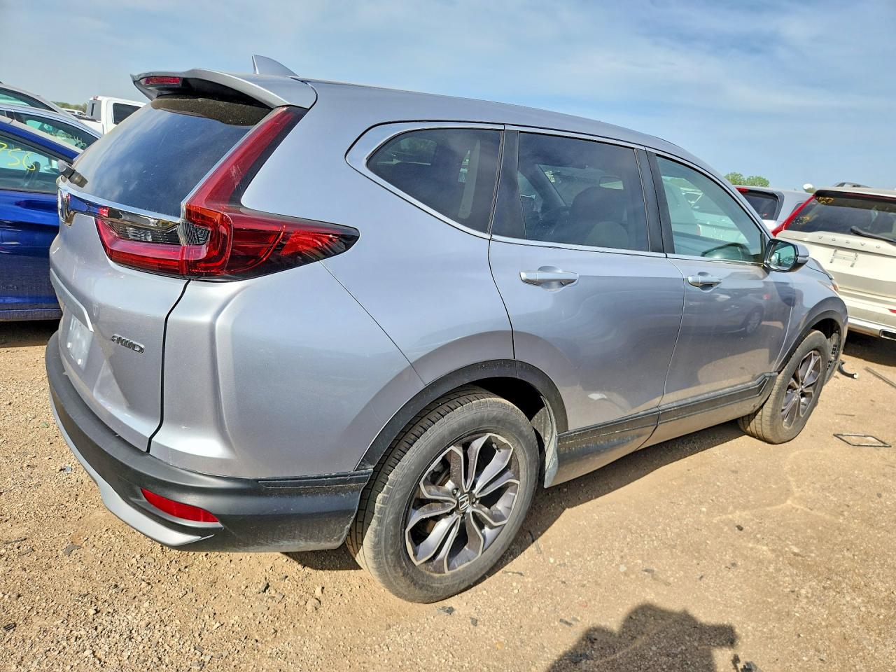 2020 Honda Cr-v Exl Silver vin: 2HKRW2H84LH634429