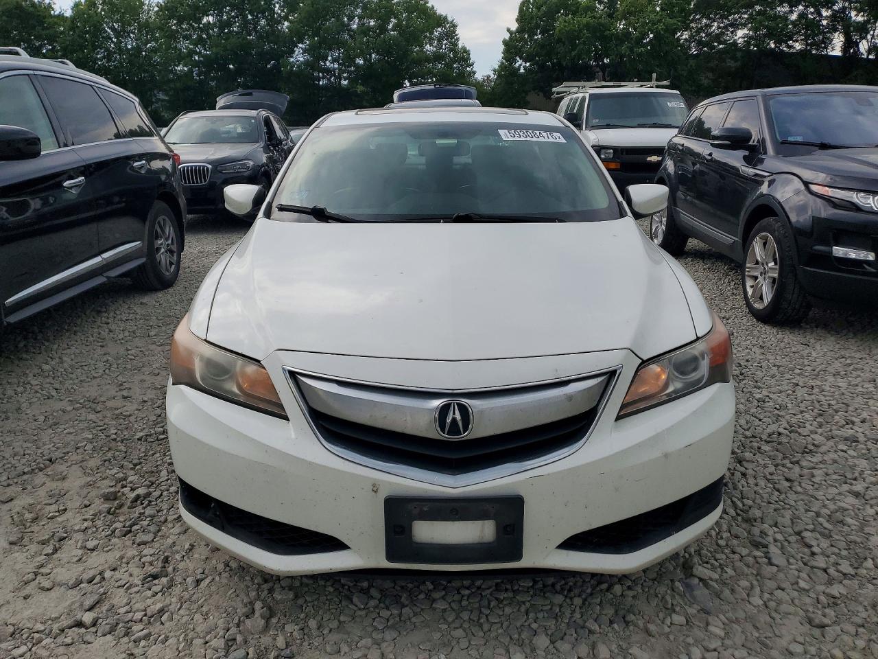 2013 Acura Ilx 20 White vin: 19VDE1F35DE014069