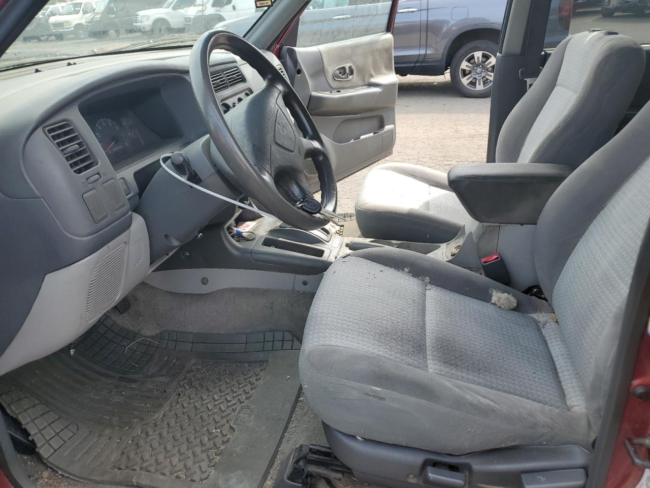 2002 Mitsubishi Montero Sport Es Burgundy vin: JA4LS21H52J042453