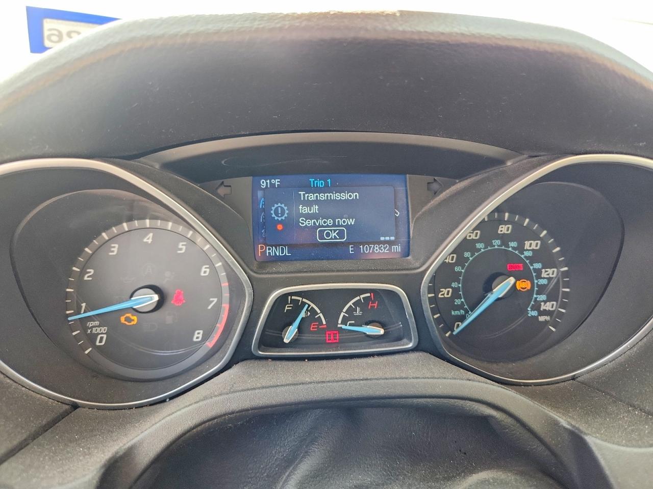2014 Ford Focus Se White vin: 1FADP3F25EL351716