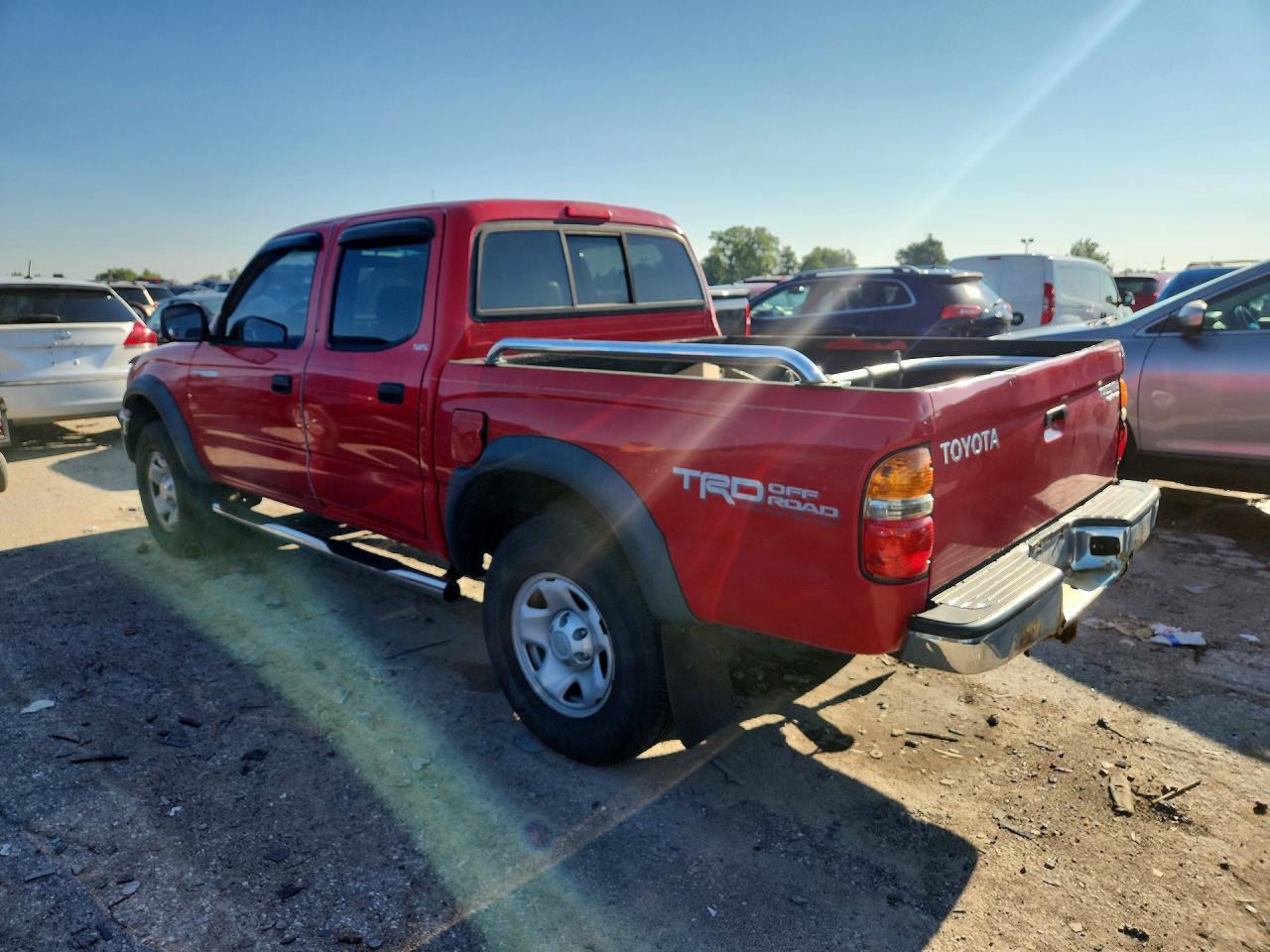 2003 Toyota Tacoma Prerunner Красный vin: 5TEGM92N73Z180629