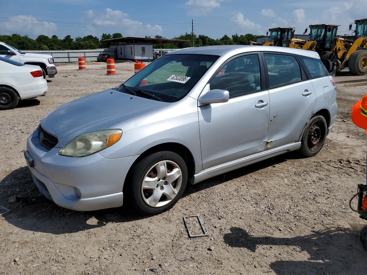 2006 Toyota Matrix Xr Gray vin: 2T1KR32E66C570771