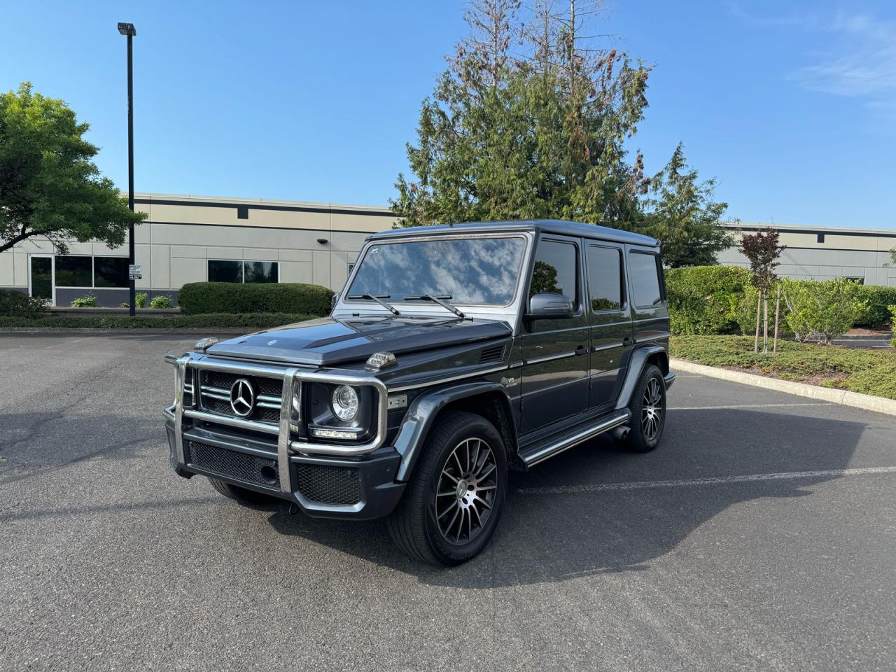 2013 Mercedes-benz G 63 Amg Серый vin: WDCYC7DF7DX203931