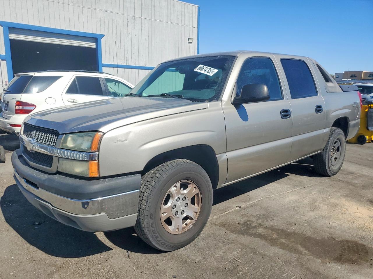 2003 Chevrolet Avalanche C1500 Silver vin: 3GNEC13T03G293270