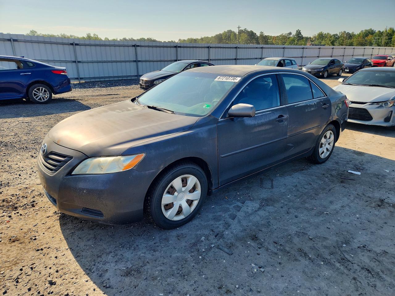 2007 Toyota Camry Le Gray vin: 4T1BE46K07U634515