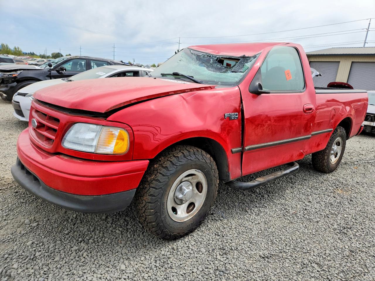 1999 Ford F150 Red vin: 2FTZF172XXCA78467