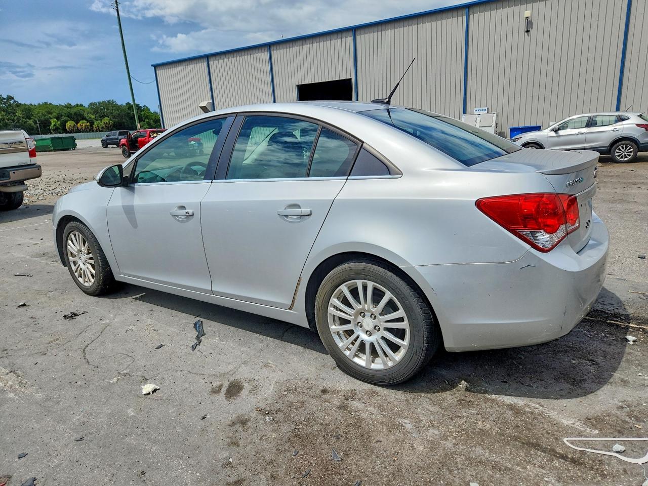 2012 Chevrolet Cruze Eco Silver vin: 1G1PJ5SC4C7366144