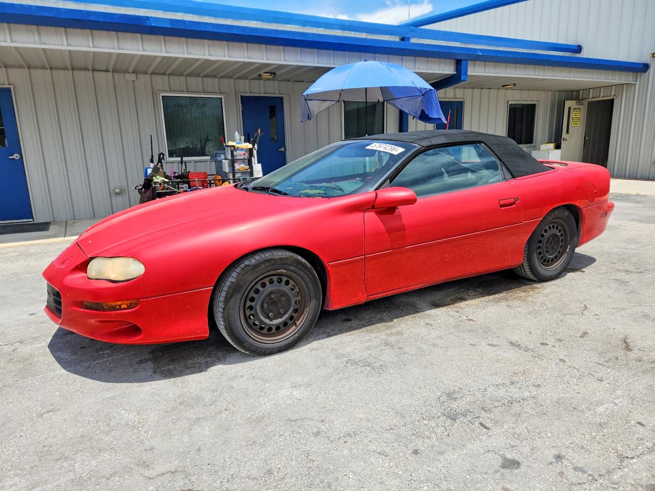 2001 Chevrolet Camaro Red vin: 2G1FP32K212127069