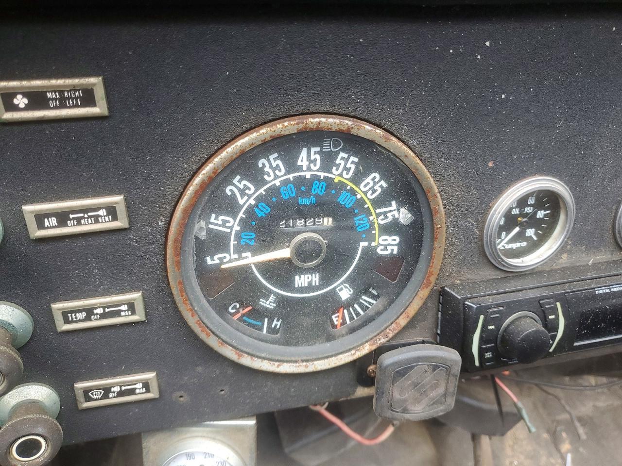 1981 Jeep Jeep Cj5 Red vin: 1JCCM85AXBT069649